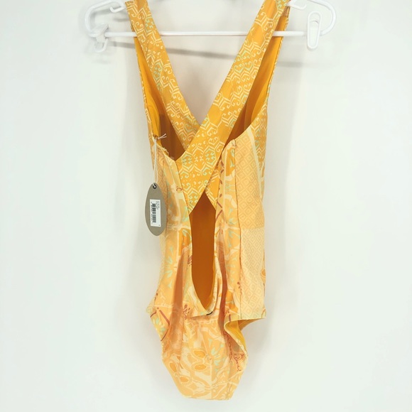 PRANA NWT ELLA ONE PIECE SWIMSUIT AMBER LISBON SMALL MEDIUM LARGE - Picture 3 of 9